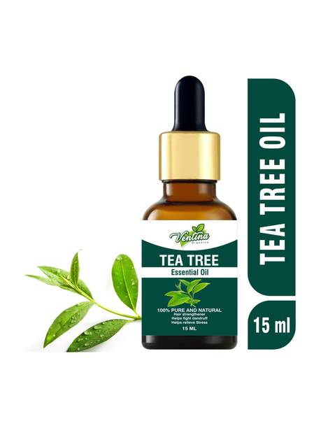 Ventina Organics Tea Tree Oil for Skin, Hair and Acne care - Tea-Tree Essential Oil