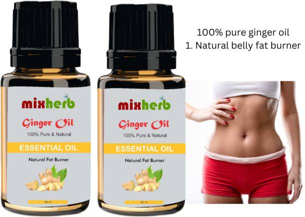 Mixherb Oil Weight Loss Ginger Oil Belly Drainage Ginger Oil