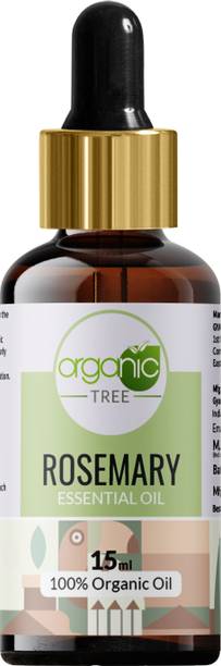 ORGANIC TREE Rosemary Essential Oil For Hair Growth, Skin Care of all type of skin |100% Pure