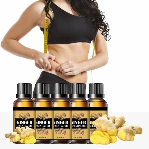 EXOMOON Belly Drainage Ginger Oil Weight Loss Ginger Fat Loss Lymphatic Drainage Oil