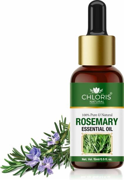 Chloris Natural Rosemary Essential Oil | Hair Growth, Skin, Face | Pure, Organic & Undiluted