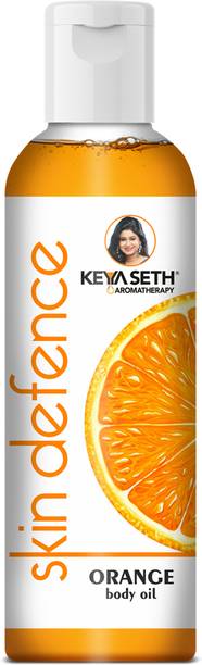 KEYA SETH AROMATHERAPY Orange Body Oil, Vitamin C Enriched, Brightening, Rejuvenating & Refreshing