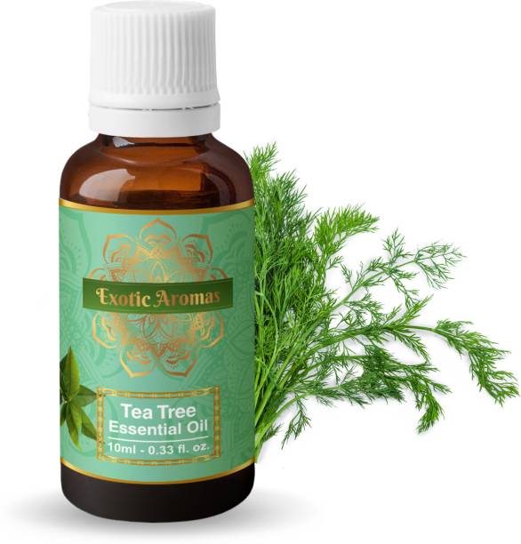 Exotic Aromas Tea Tree Essential Oil, 100% Pure and Natural, For Aromatherapy , Skin & Hair
