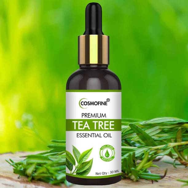cosmofine Tea Tree Essential Oil for Skin, Hair Care, Acne, Dandruff Relief,