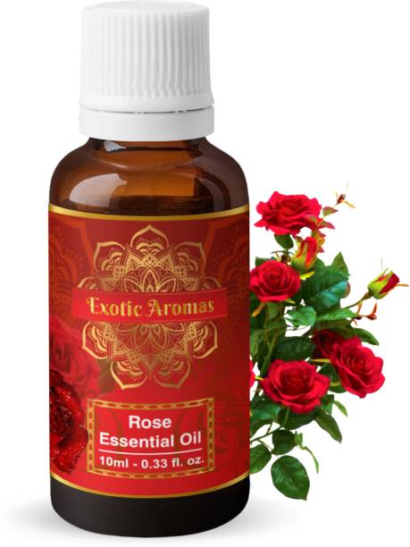 Exotic Aromas Rose Essential Oil, 100% Pure and Natural, For Aromatherapy , Skin & Hair