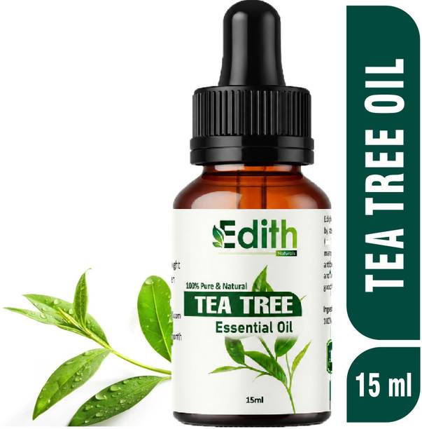 Edith Natural's Tea Tree Oil for Skin, Hair and Acne care - Tea-Tree Essential Oil