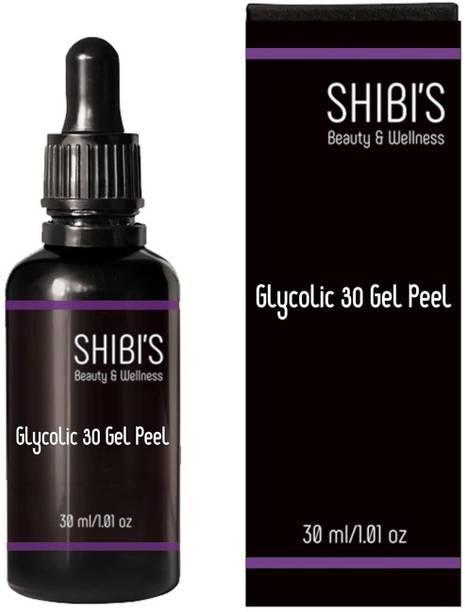 SHIBI'S Glycolic 30 Gel Peel, Glycolic Acid 30% 30 ml with Neutralizer 100 ml