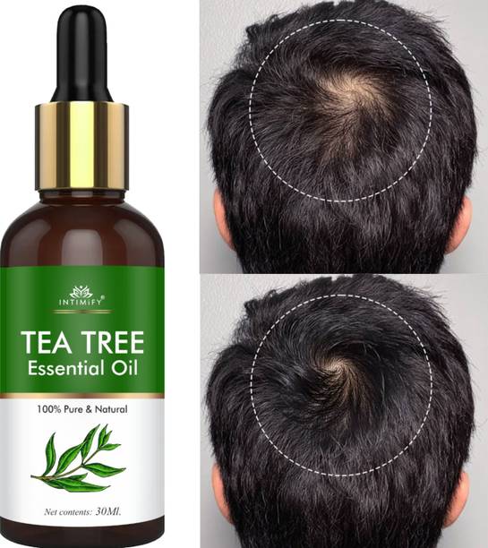 INTIMIFY Tea Tree Hair Oil with Tea Tree for Dandruff Free Hair
