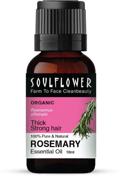 सोल्फ्लोवर Rosemary Essential Oil | Hair Growth, Skin, Face | Pure, Organic & Undiluted