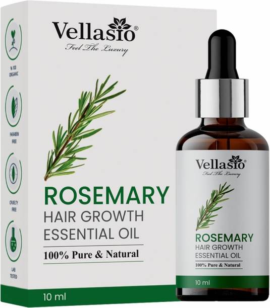 vellasio 100 % Pure Rosemary Essential Oil for Promote Hair Growth & Nourishment