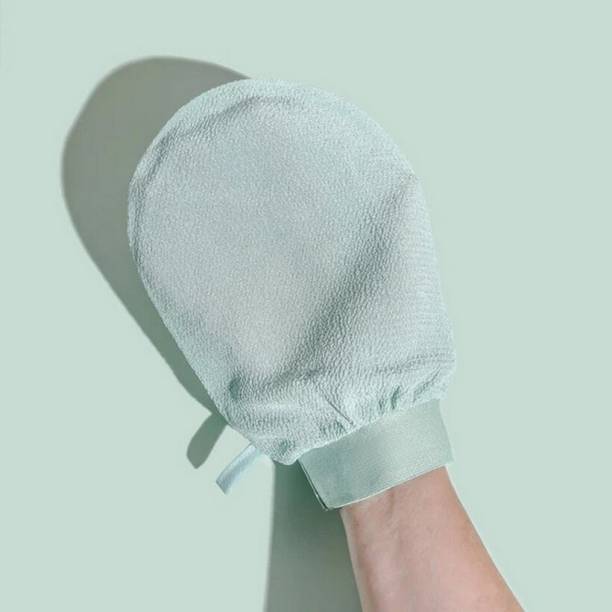 HM EVOTEK Exfoliating Gloves for Body Cleansing and Scrubbing | Bath Glove B-366