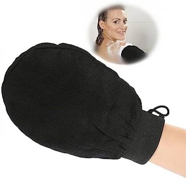 Vishuraj Exfoliating Gloves for Dead Skin Removal | Bathing sponge body scrubber