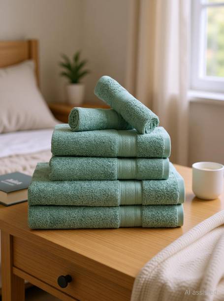 Ambra Linens Cotton 500 GSM Bath Towel Set