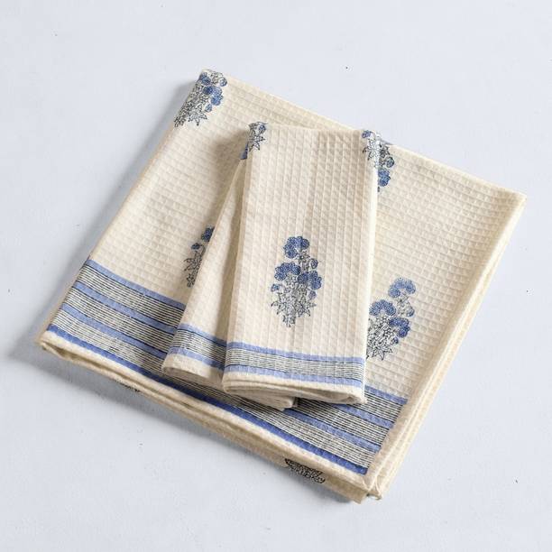 Peepul Tree 3 Piece Cotton Bath Linen Set M