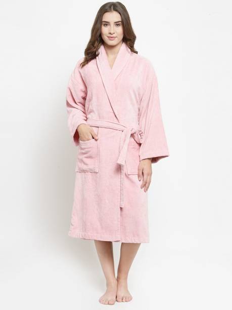 TRIDENT Bridal Rose Large Bath Robe