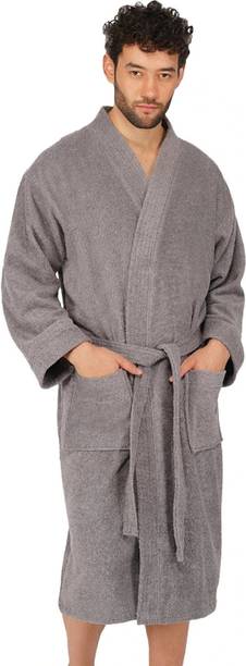 RANGOLI Grey XL Bath Robe