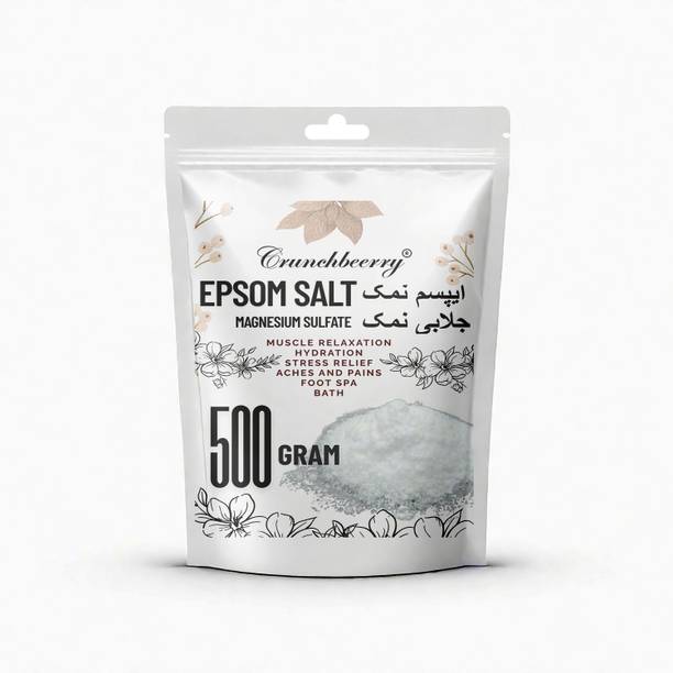 crunchbeerry premium Epsom Salt For Muscle Relief, Relieves Aches Pain