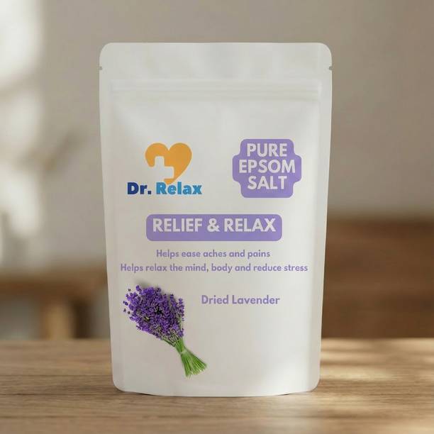 DR.RELAX Bath Salt Crystal | Detox Bath SaltRelieves Muscle Pain, Cramps, Joint Stiffness