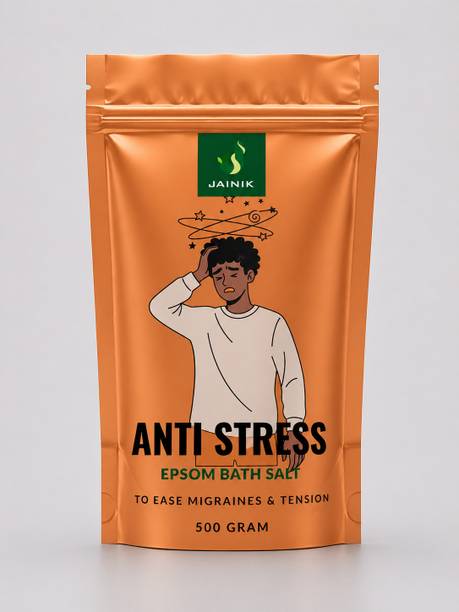 JAINIK ANTI STRESS EPSOM BATH SALT TO EASE MIGRAINES & TENSION