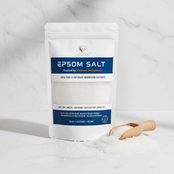 ALL LOVE Epsom Bath Salt Magnesium Sulphate crystal pure