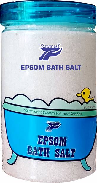 Rawmest Epsom Bath Salt Relieves Muscle Aches and Pain , good for Gardening, White