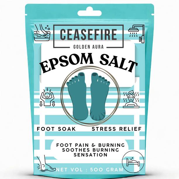 Ceasefire Epsom Bath Salt For Relaxation Muscle Relief Bath & Feet Soak - Pack of 1