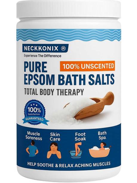 Neckkonix Epsom Bath Salt For Relaxation Muscle Relief Bath & Feet Soak Smart Pack