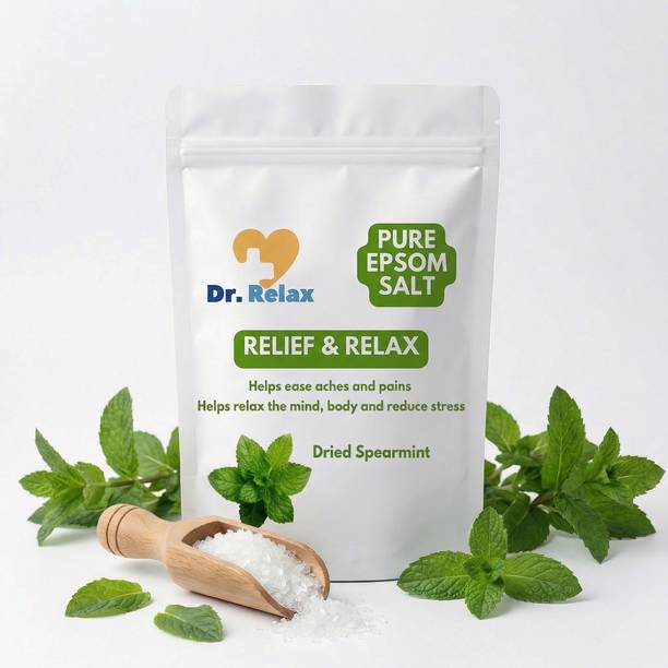 DR.RELAX Upgraded Epsom Salt for Foot Soak & Bath Relieves Aches & Pain Pure Epsom Salt