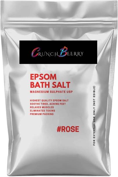 JAINIK Epsom Salt Rose Geranium, Foot, Body, Muscle Aches, Pain Relief, Relaxing