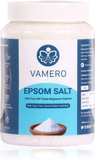 VAMERO Epsom Bath Salt For Relaxation Muscle Relief Bath & Feet Soak - Pack of 1