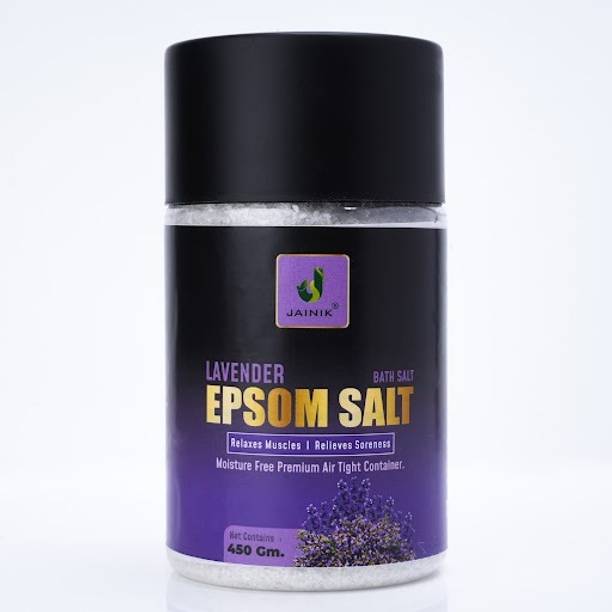JAINIK Epsom Salt For - Muscle Relief, Relieves Aches Pain