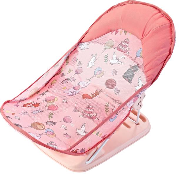 KIDS STATION Newborn Baby Bather | Bath Chair for Newborns and Infants 0-12 Months Baby Bath Seat