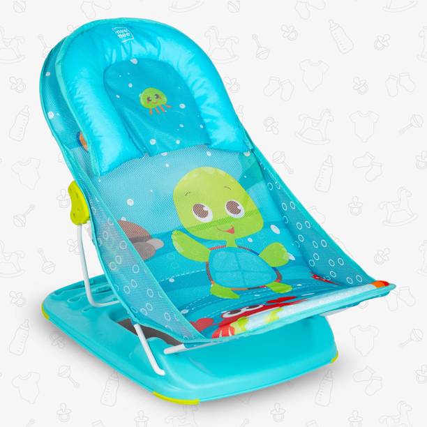 MeeMee Anti-Skid Compact Baby Bather (Green) Baby Bath Seat