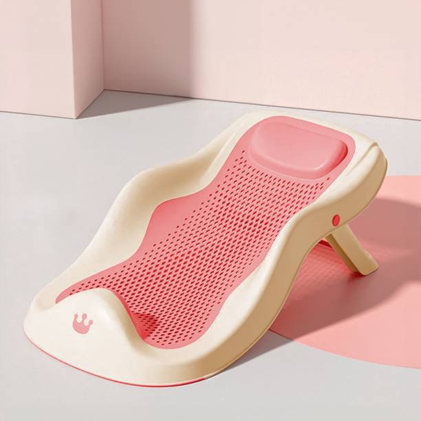 StarAndDaisy Newborn Baby Bather, Foldable Bath Seat for Baby with Backrest Baby Bath Seat Baby Bath Seat