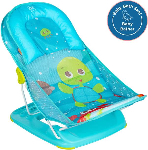 MeeMee Anti-Skid Compact Baby Bather (Green) Baby Bath Seat