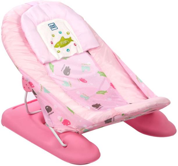 MeeMee Anti-Skid Spacious Baby Bather (Bath Seat , Pink) Baby Bath Seat