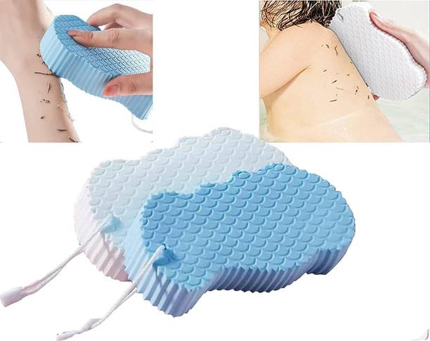 HMG creative Super Soft Baby Bath Sponge – Gentle Foam Body Cleaner –Skin-Friendly(Pack of 2)
