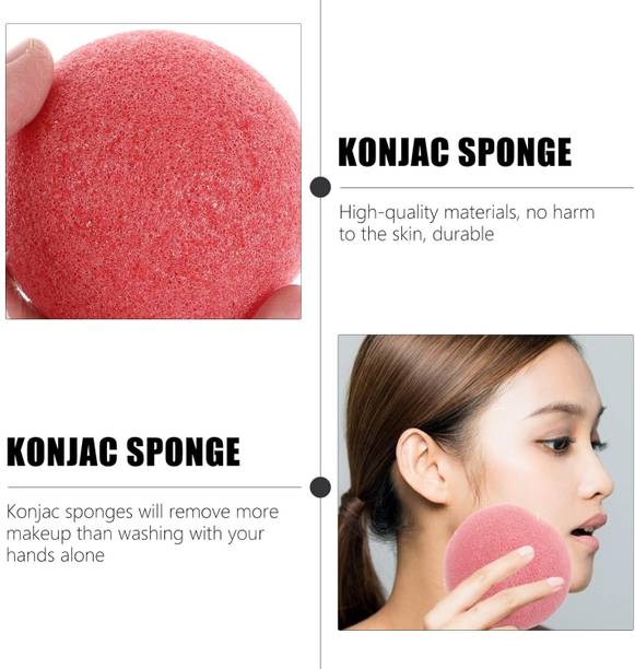 JAMES INTERNATIONAL Unisex Konjac Sponge for Baby Bathing - for Both Boys and Girls, Adults Included