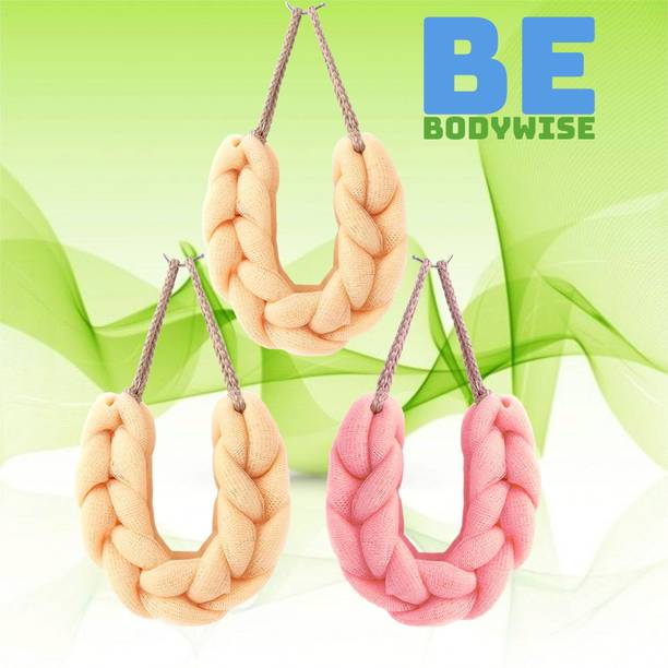Be Bodywise Skin-friendly nylon loofah for bath