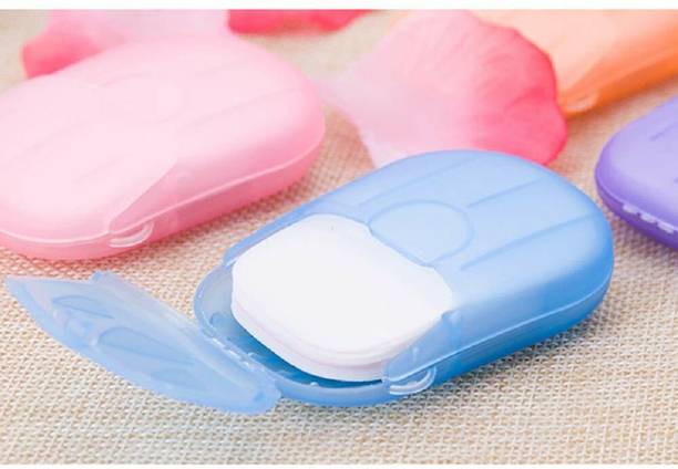 KITCHHOOL KITMIC Disposable Hand Washing Cleaning Paper Soap Flakes Mini Soap Paper