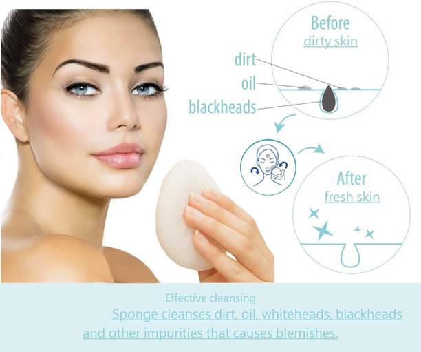 JAMES INTERNATIONAL Unisex Konjac Sponge for Baby Bathing - for Both Boys and Girls, Adults Included