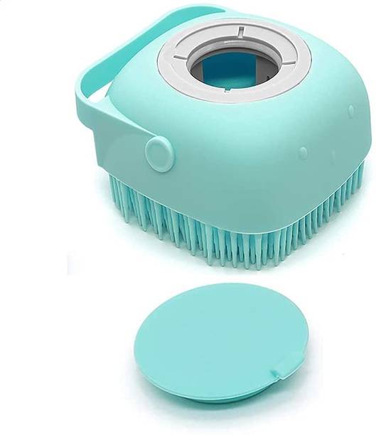 RIMPOO 2-in-1 Body Scrubber & Soap Dispenser
