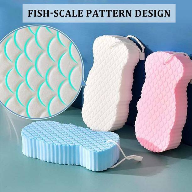 BM brothers Super Soft Baby Bath Sponge – Gentle Foam Body Cleaner