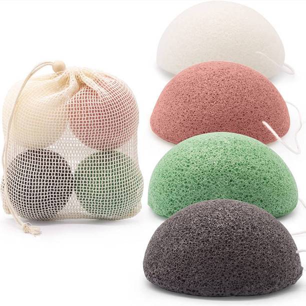 JAMES INTERNATIONAL Unisex Konjac Sponge for Baby Bathing - for Both Boys and Girls, Adults Included