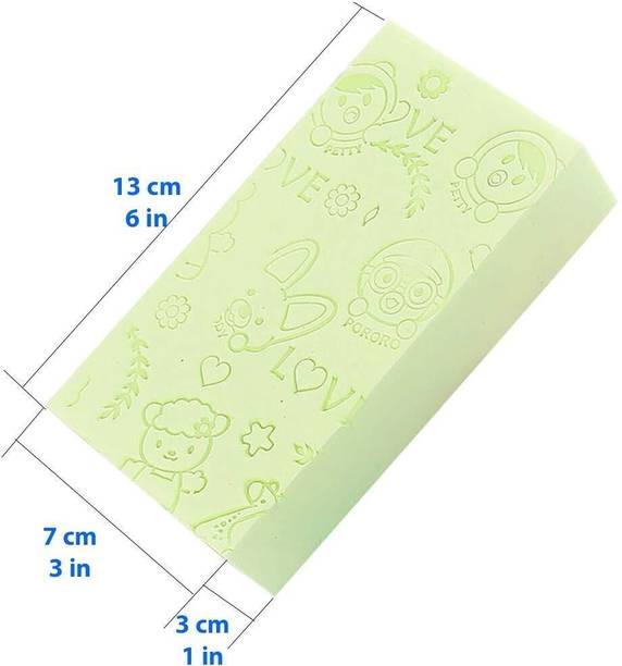 ABlue Clipper Bath Sponge For Men and Women Scrubber Bathing Exfoliating Spong Body