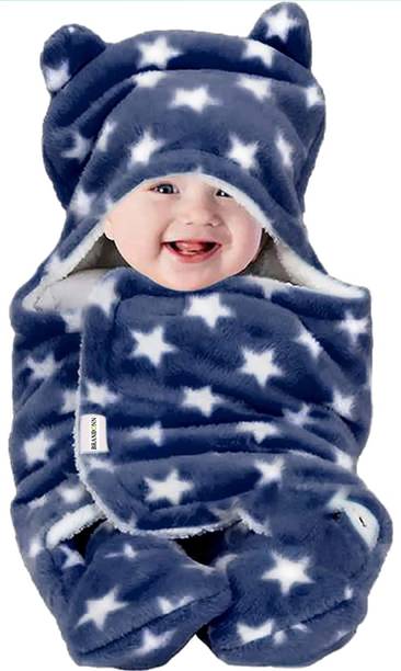BRANDONN Fleece Baby Bed Sized Bedding Set