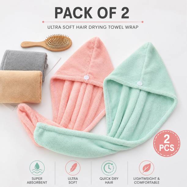 VoltGrid Microfiber 500 GSM Bath, Face, Hair Towel Set