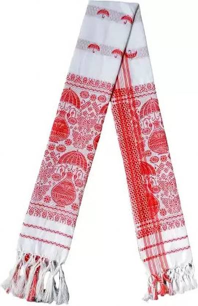 ASSAM GAMCHA Cotton 300 GSM Bath, Face, Hair, Hand, Sport Gamcha