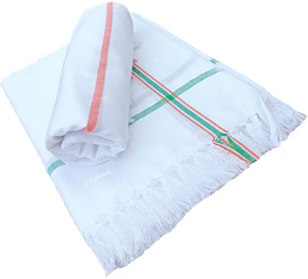 G Fabrics Cotton 500 GSM Bath Gamcha Set