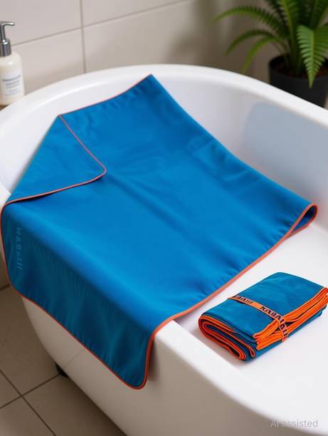 nabaji Microfiber 400 GSM Bath, Beach, Sport, Hair Towel